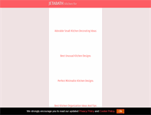 Tablet Screenshot of jetabath.com